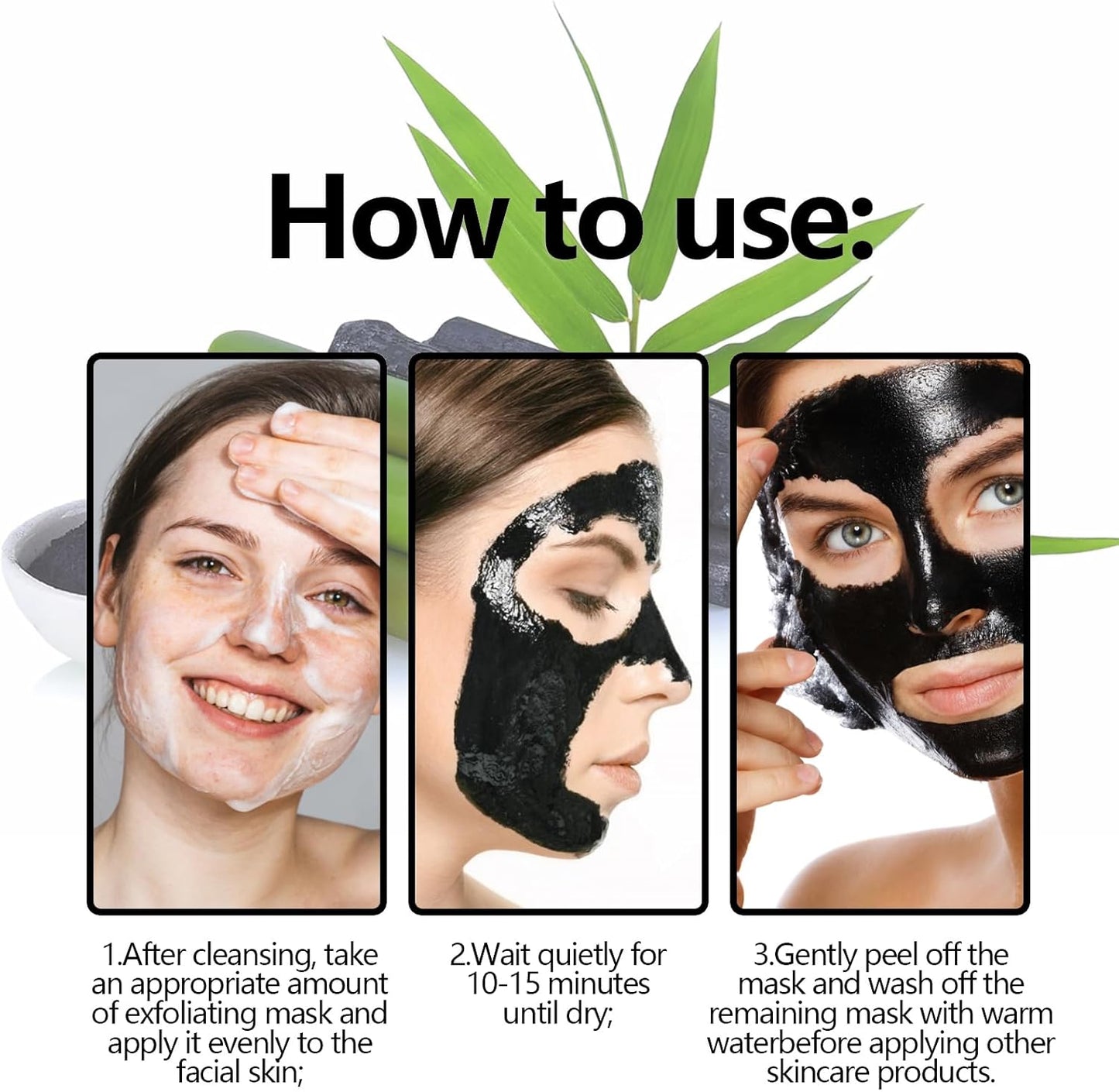 Mascarilla De Carbón Para Blanquear Los Poros