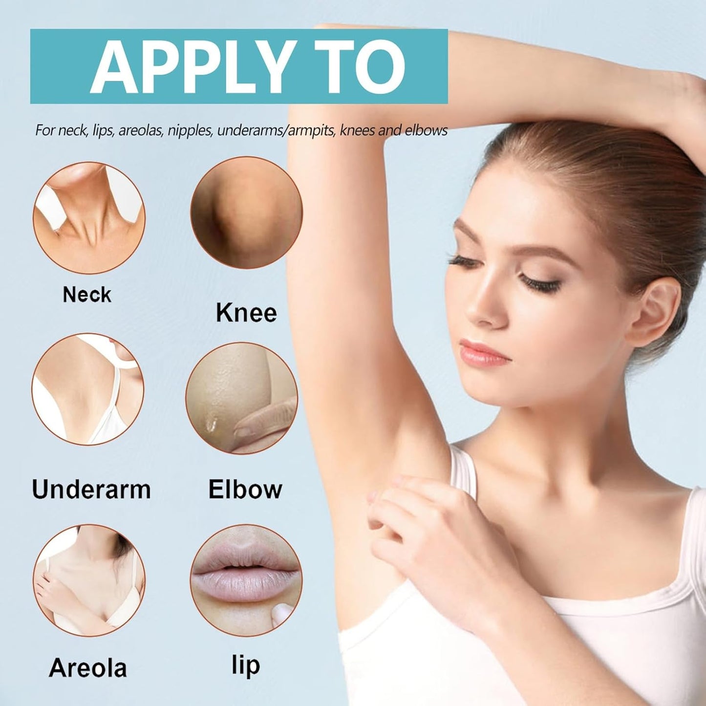 CREMA ACLARANTE BLANQUEADORA - CREMA CORRECTORA DE MANCHAS OSCURAS