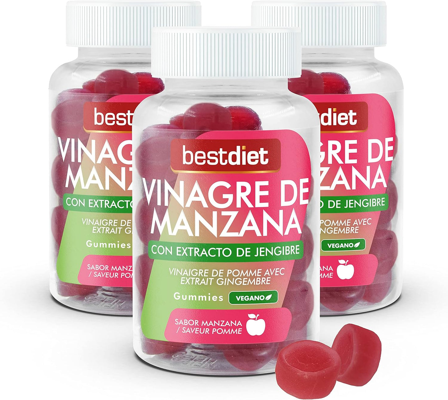 Gummies de Vinagre de Manzana – Apoyo Digestivo y Energía Natural