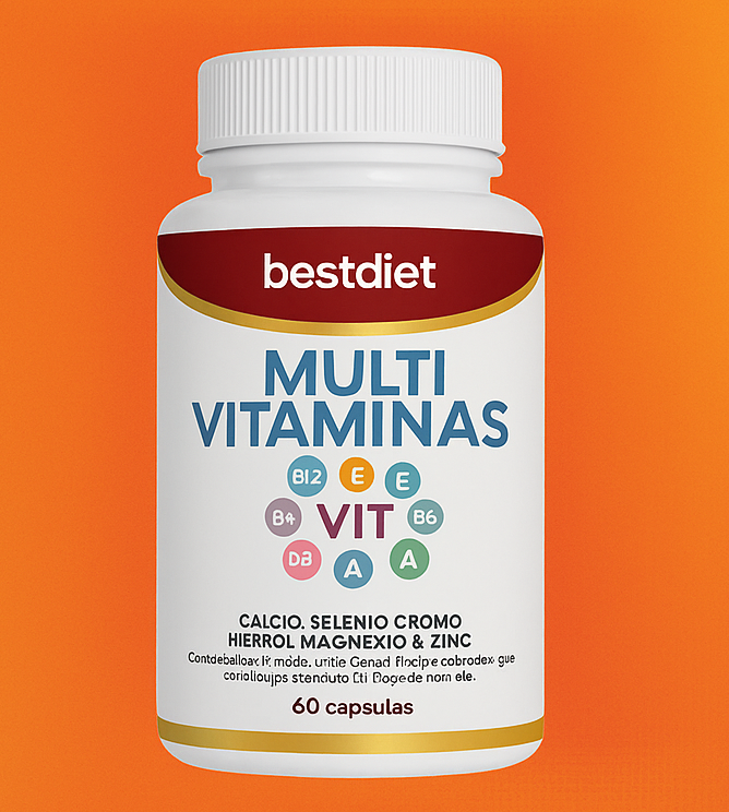 Multivitaminas 60 Cápsulas – Energía, Inmunidad y Bienestar