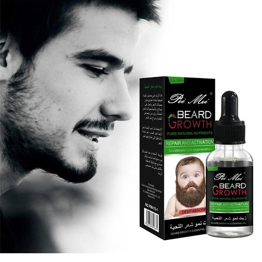 Aceite Esencial Natural De Alta Calidad Para El Crecimiento De La Barba