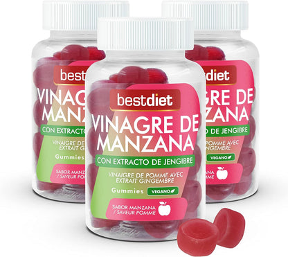 Gummies de Vinagre de Manzana – Apoyo Digestivo y Energía Natural