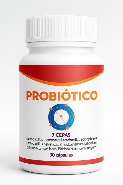 Probiótico 30 Cápsulas – Salud Digestiva e Inmunidad