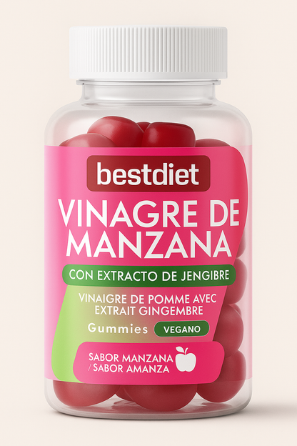 Gummies de Vinagre de Manzana – Apoyo Digestivo y Energía Natural