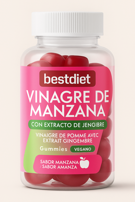 Gummies de Vinagre de Manzana – Apoyo Digestivo y Energía Natural
