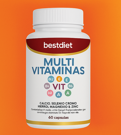Multivitaminas 60 Cápsulas – Energía, Inmunidad y Bienestar