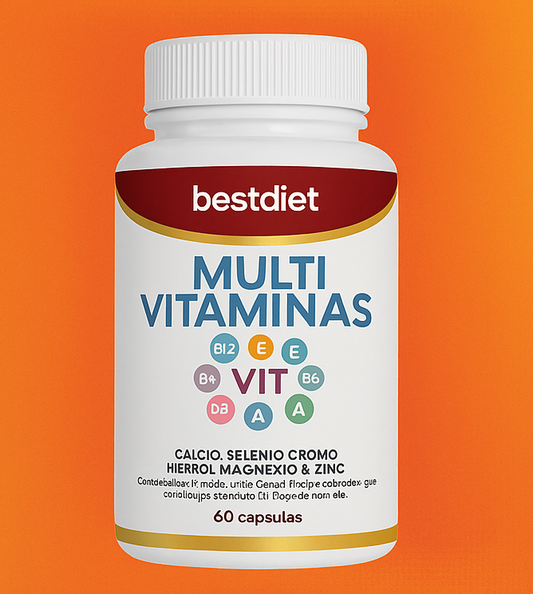 Multivitaminas 60 Cápsulas – Energía, Inmunidad y Bienestar