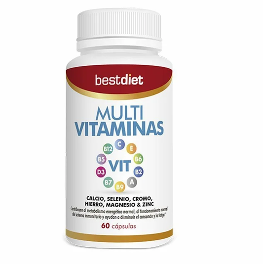 Multivitaminas 60 Cápsulas – Energía, Inmunidad y Bienestar